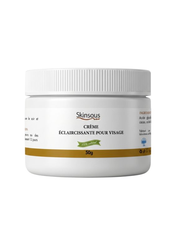 crème Éclaircissante pour visage