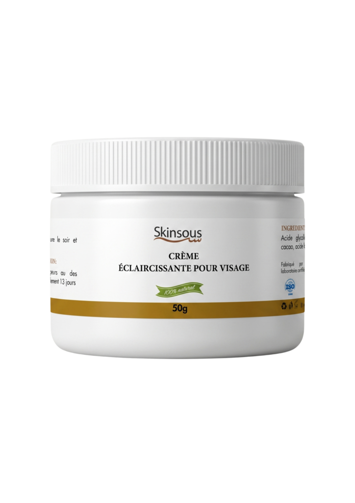 Crème Éclaircissante pour Visage